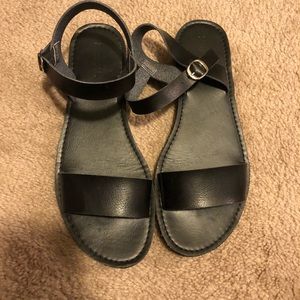 Steve Madden look alike black sandals